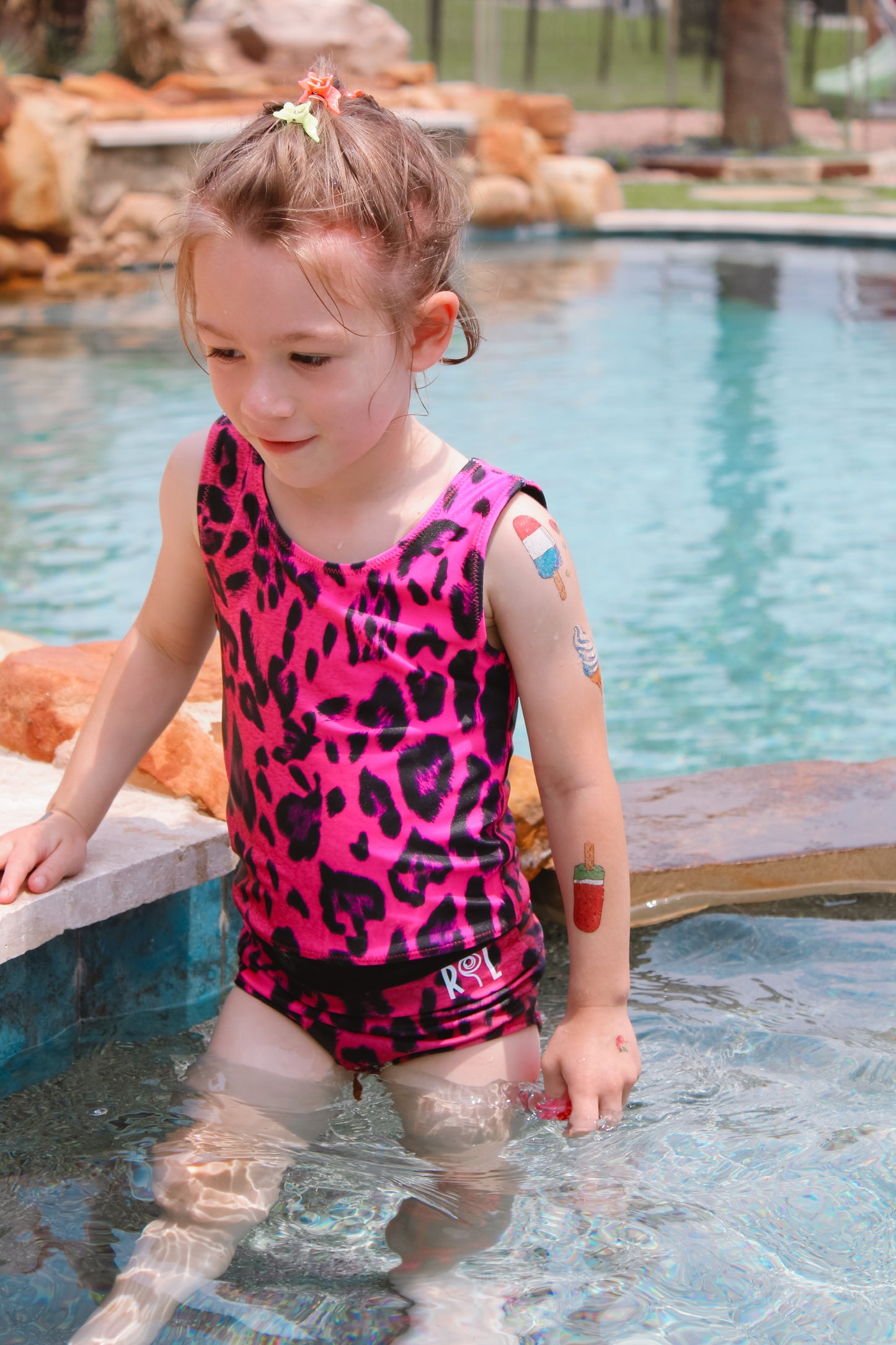Hot Pink Leopard Two Piece Set