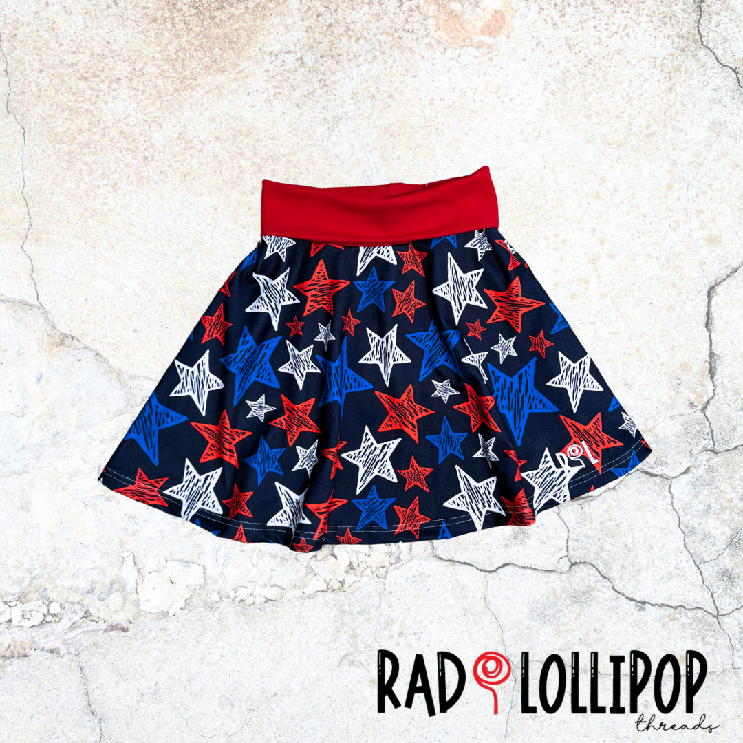 Star-Spangled Skater Skirt