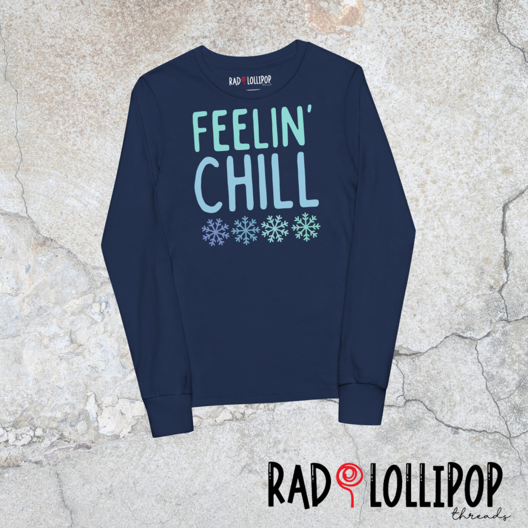 Feelin’ Chill Youth Long Sleeve Printed Tee
