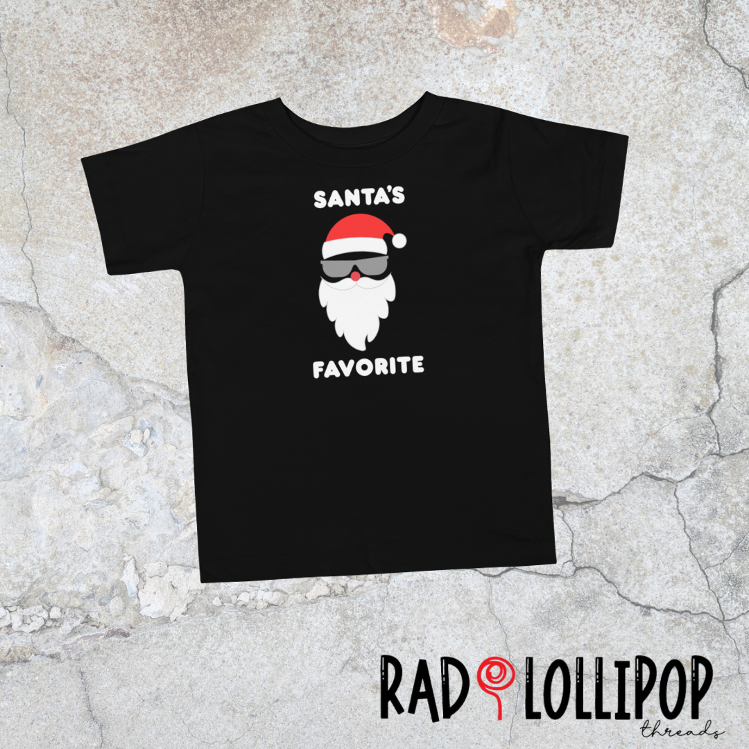 Santa’s Favorite Short Sleeve Printed Tee