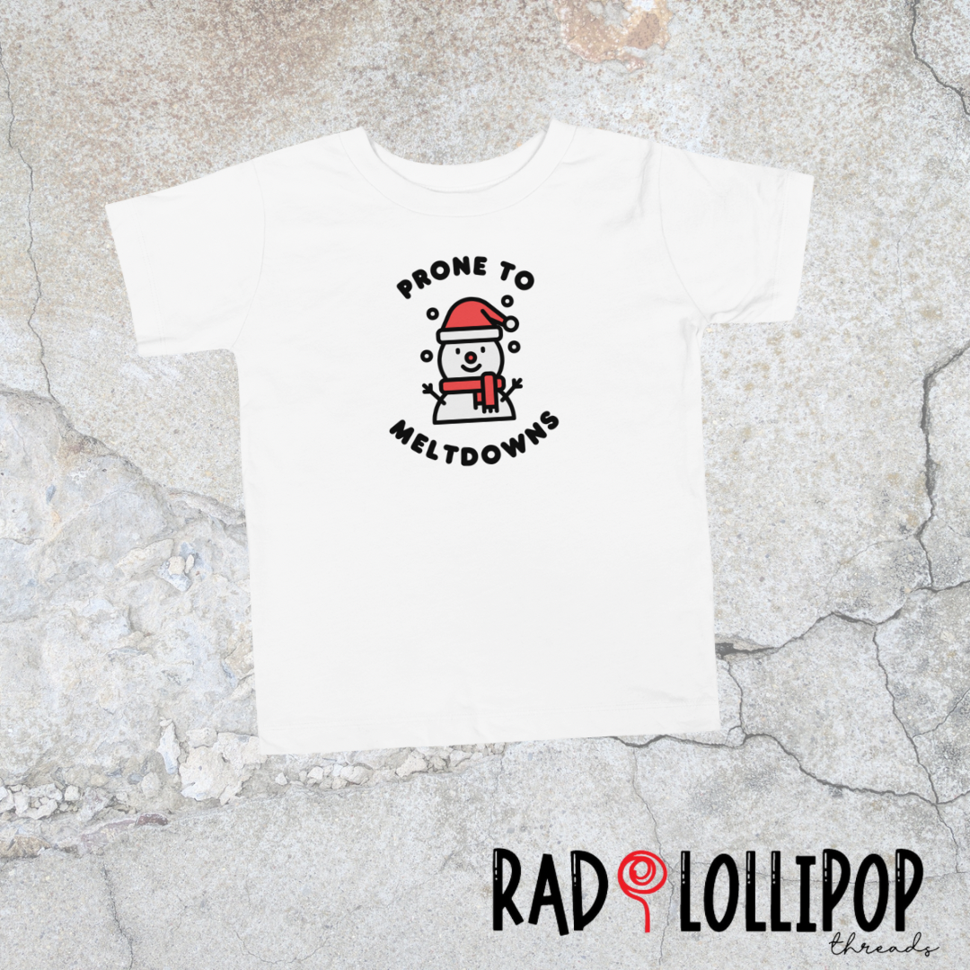 Prone to Meltdowns Short Sleeve Printed Tee