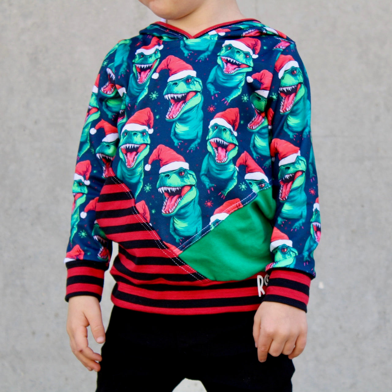 Christmas Dinos Hoodie