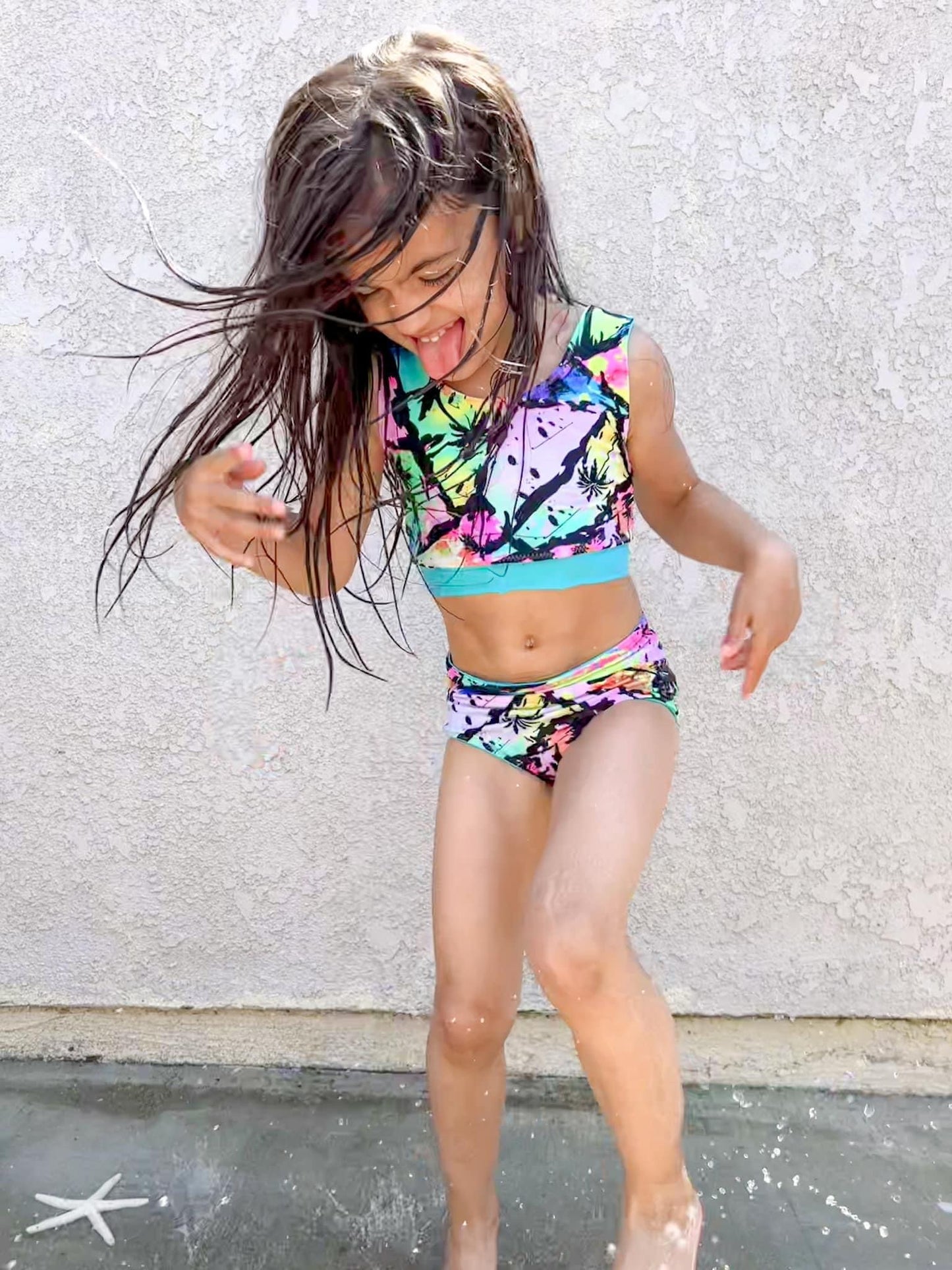 Palms Reversible Two Piece Set