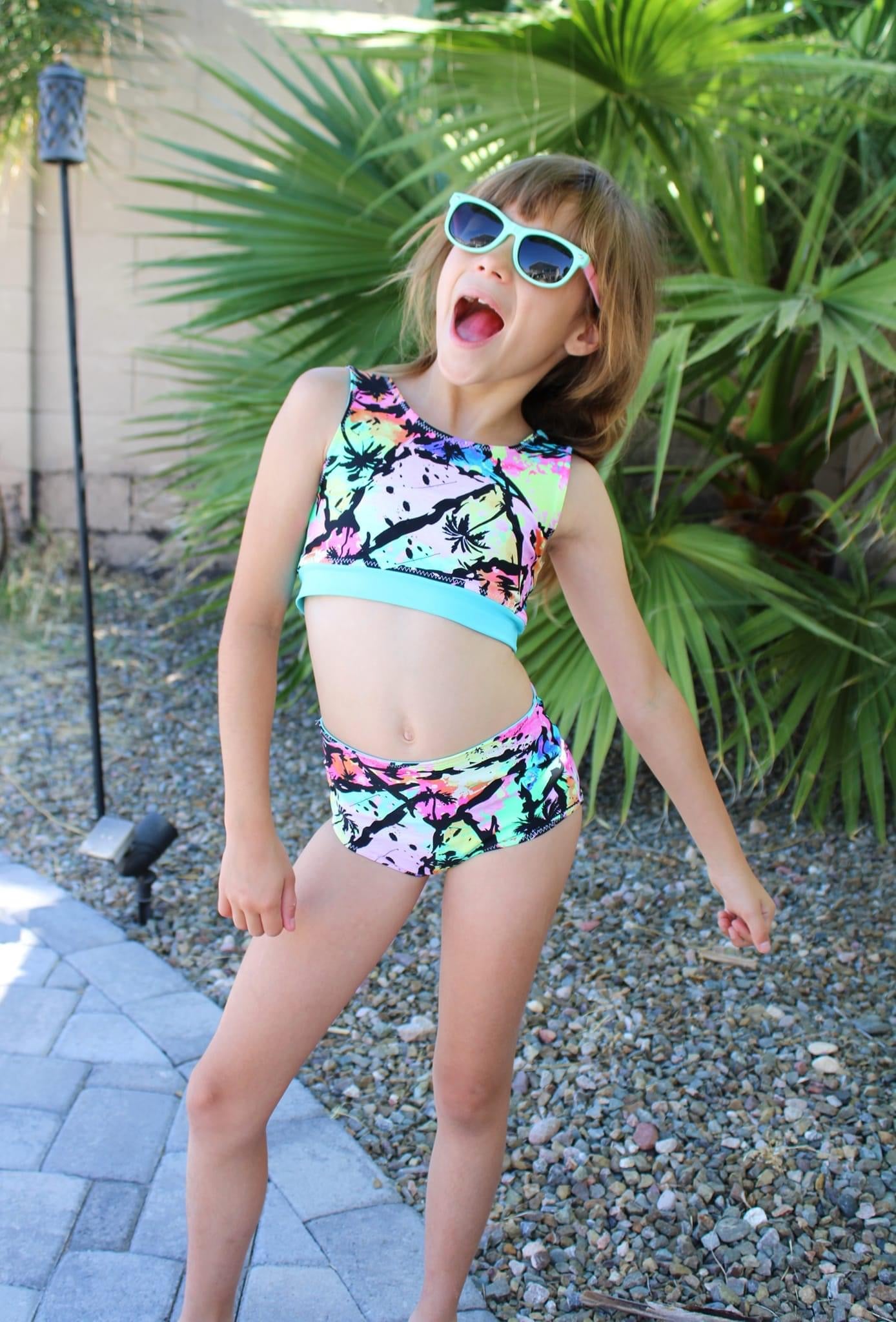 Palms Reversible Two Piece Set