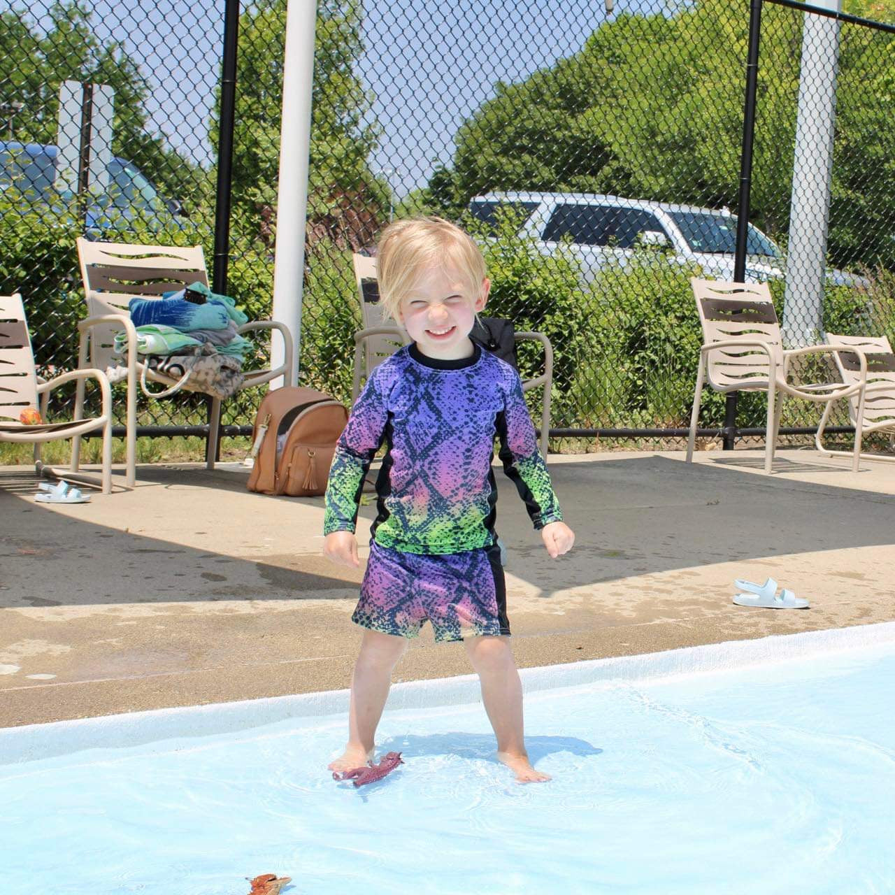 Rainbow Snake Rash Guard