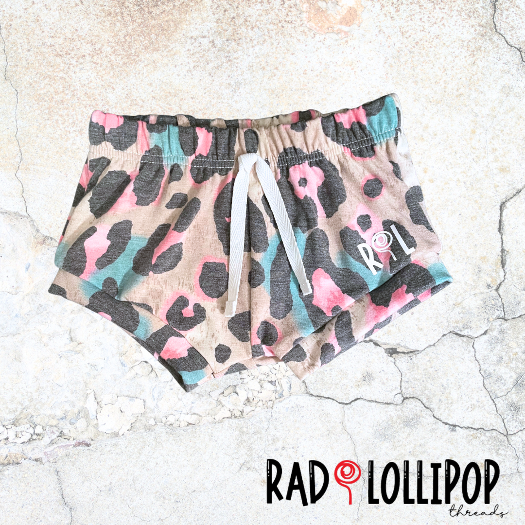 Pastel Leopard Shorties