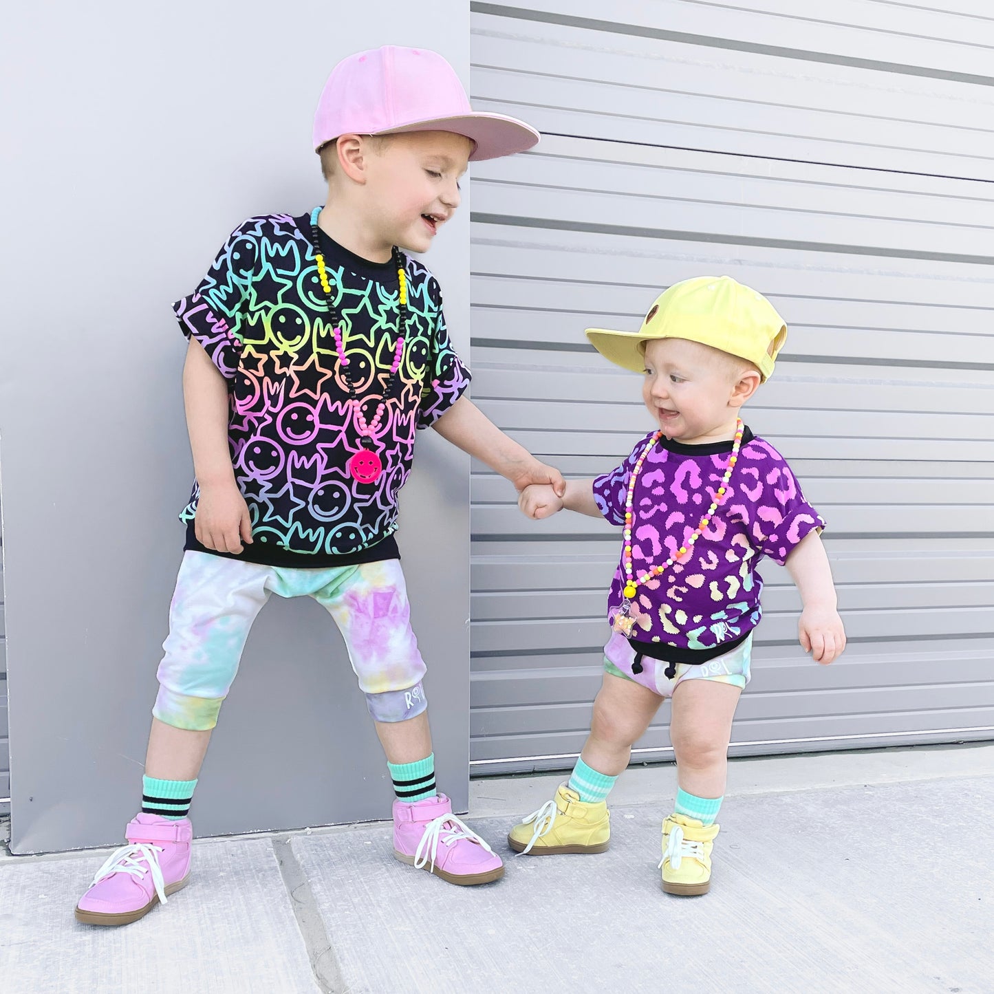 Spring Pastel Harem Shorts