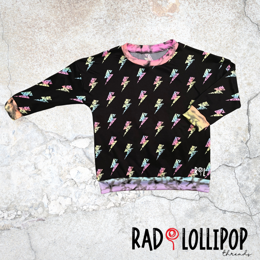 Lightning Bolt Dolman Tee