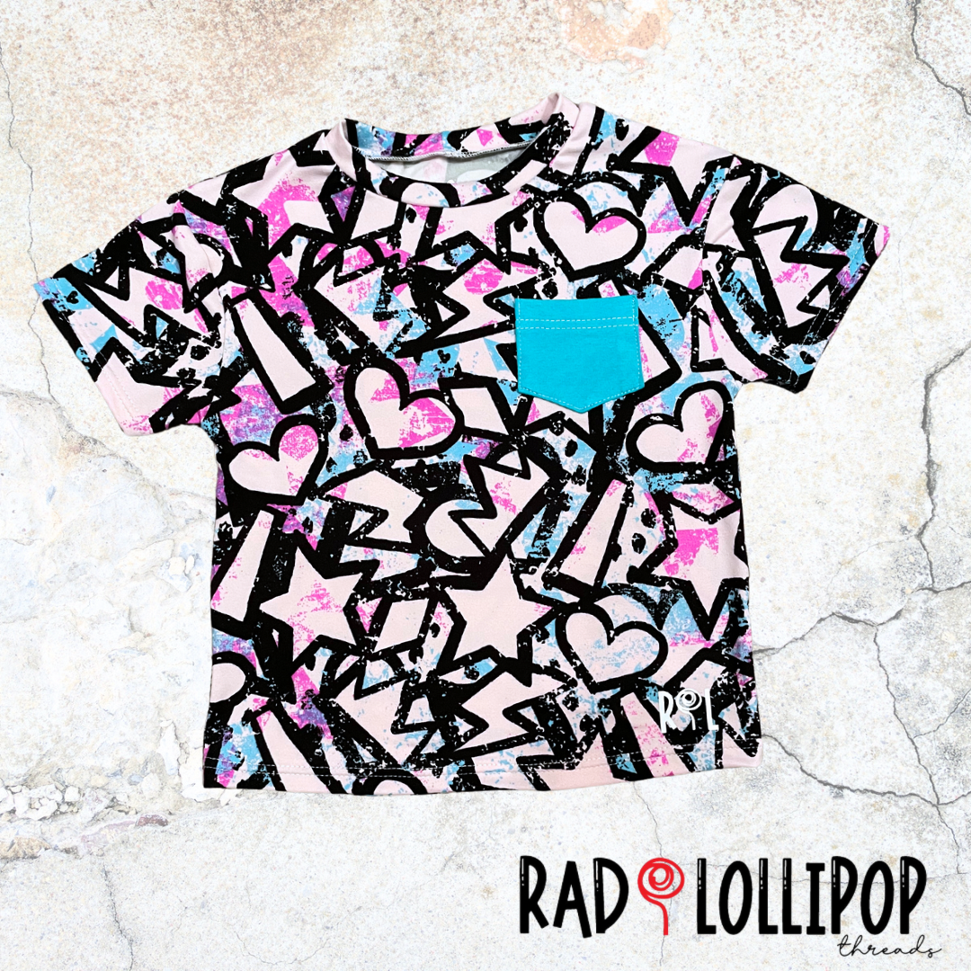 Cool Shapes Splatter Tee