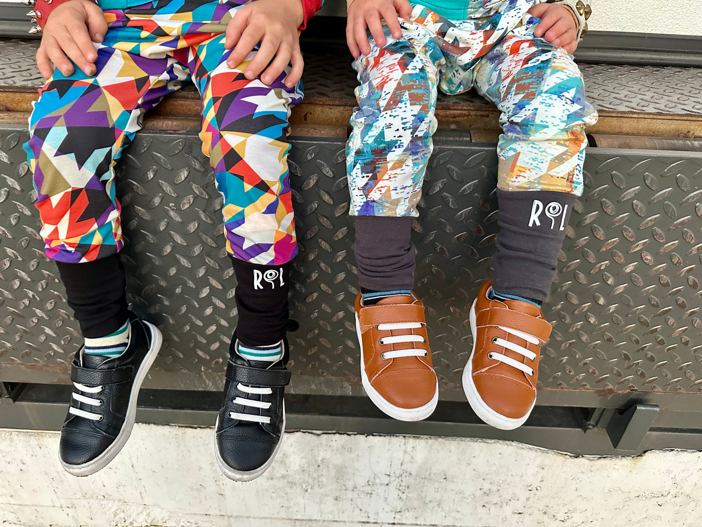 Houndstooth Star Joggers